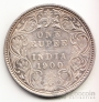 Британская Индия 1 рупия 1900