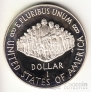 США 1 доллар 1987 200 лет Конституции (Proof)
