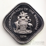 Багамские острова 15 центов 1974 (Proof)