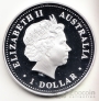 Австралия 1 доллар 2000 Миллениум - космос