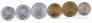 Шпицберген набор 6 монет 1998