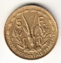 Французская Западная Африка 5 франков 1956 (1)