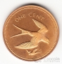 Белиз 1 цент 1974 (тип 1)