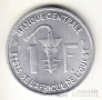 Западноафриканские штаты 1 франк 1971