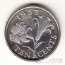 Бермуды 10 центов 1983 (Proof)
