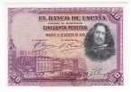 Испания 50 песет 1928
