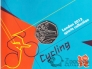 Великобритания 50 пенсов 2011 Олимпийские игры в Лондоне - Велоспорт (BU, карта)
