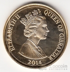 Гибралтар 1 крона 2014 Первая Мировая Война - корабли