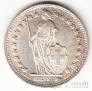 Швейцария 1/2 франка 1950