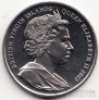 Брит. Виргинские острова 1 доллар 2003 Королева Елизавета I [2]