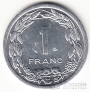 Центральноафриканские штаты 1 франк 2003