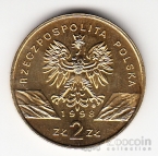 Польша 2 злотых 1998 Фауна - Жаба
