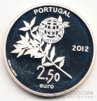 Португалия 2,5 евро 2012 Олимпийские игры в Лондоне (серебро)