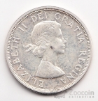 Канада 1 доллар 1964 Квебек