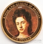 Острова Кука 1 доллар 2007 Королева Анна