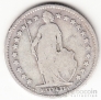 Швейцария 1 франк 1894