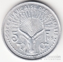 Франц. Сомалиленд 5 франков 1948