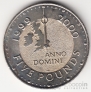 Великобритания 5 фунтов 1999 Миллениум [2]