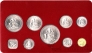 Багамские острова набор 9 монет 1974 (блистер)
