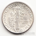 США 10 центов 1944