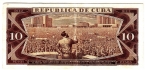 Куба 10 песо 1961 (Е22 010112)