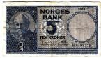 Норвегия 5 крон 1963
