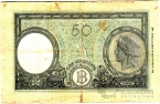  50  1943 Banca D'Italia Ire Cinquanta