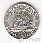 Великобритани 1 экю 1995 Корабль