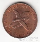 Остров Мэн 2 пенса 1976