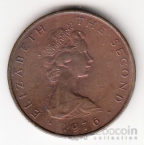 Остров Мэн 2 пенса 1976