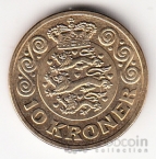 Дания 10 крон 2015