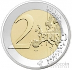 Словения 2 евро 2025 100 лет со дня рождения Мики Мустера