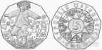 Австрия 5 евро 2026 Прыжок в счастье (серебро, блистер)