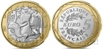 Франция 5 евро 2025 Моя первая монета (блистер)