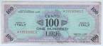 ������ 100 ��� 1943 Allied Military Currency