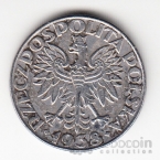 Польша 50 грошей 1938 Оккупация (Железо)