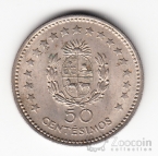 Уругвай 50 сентезимо 1960 (XF)