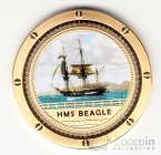 Великобритания жетон Корабль - HMS Beagle