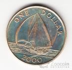 Бермуды 1 доллар 2000 Корабль