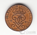Швеция 1 оре 1921